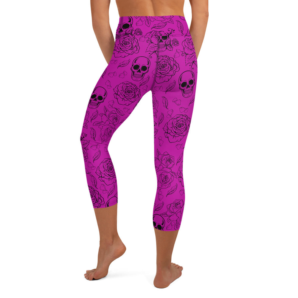 Bella Yoga Capris - Crush