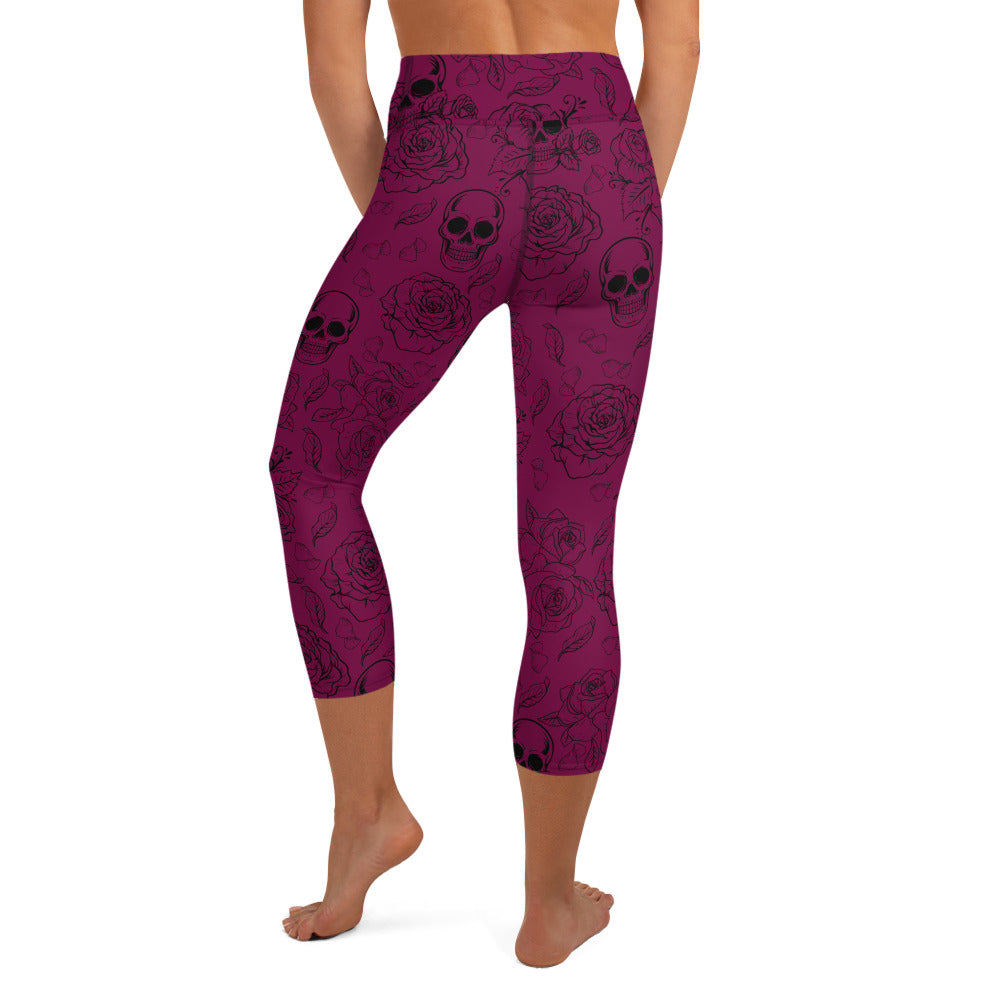 Bella Yoga Capris - Romance