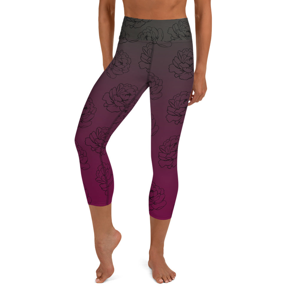 Adelaide Yoga Capris - Midnight