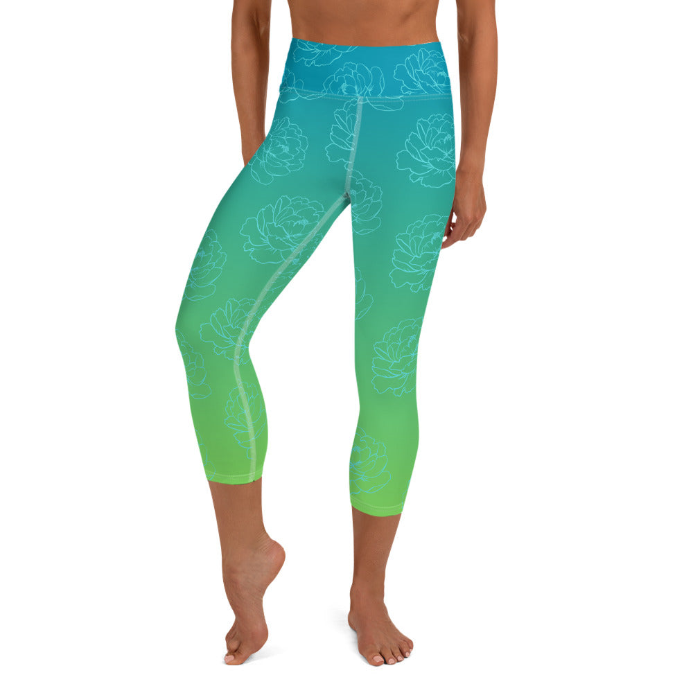 Adelaide Yoga Capris - Reef