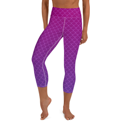 Ariel Yoga Capris - Orchid