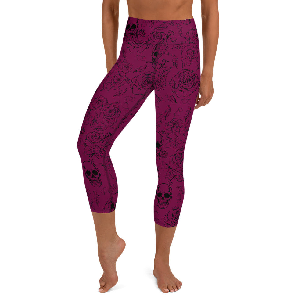 Bella Yoga Capris - Romance