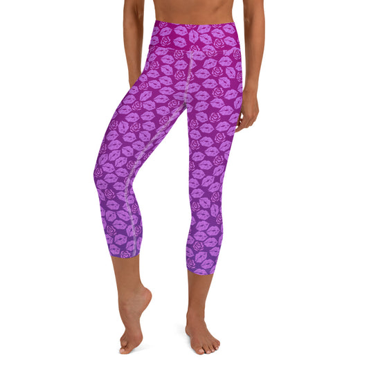 Maria Yoga Capris - Orchid