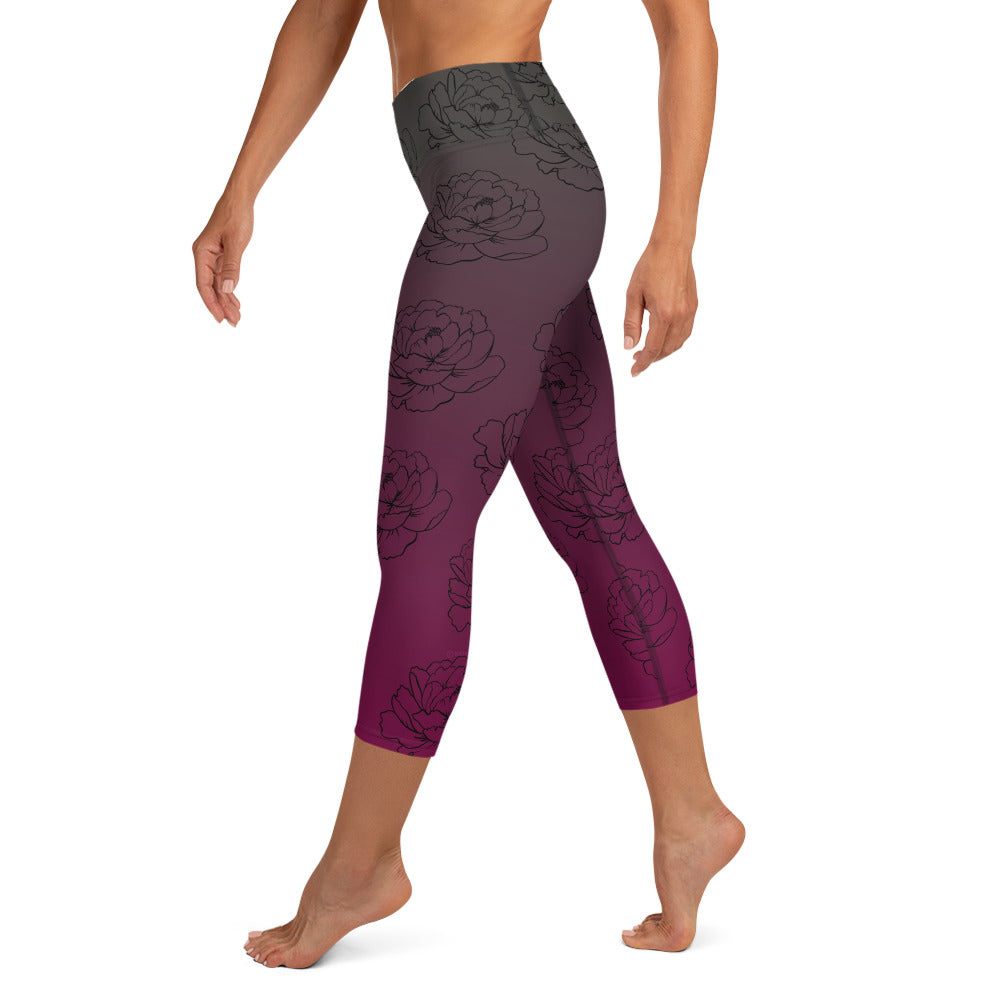 Adelaide Yoga Capris - Midnight