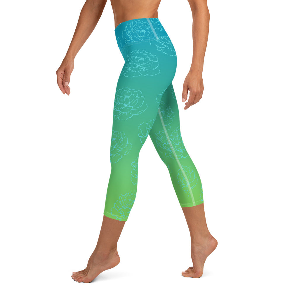 Adelaide Yoga Capris - Reef