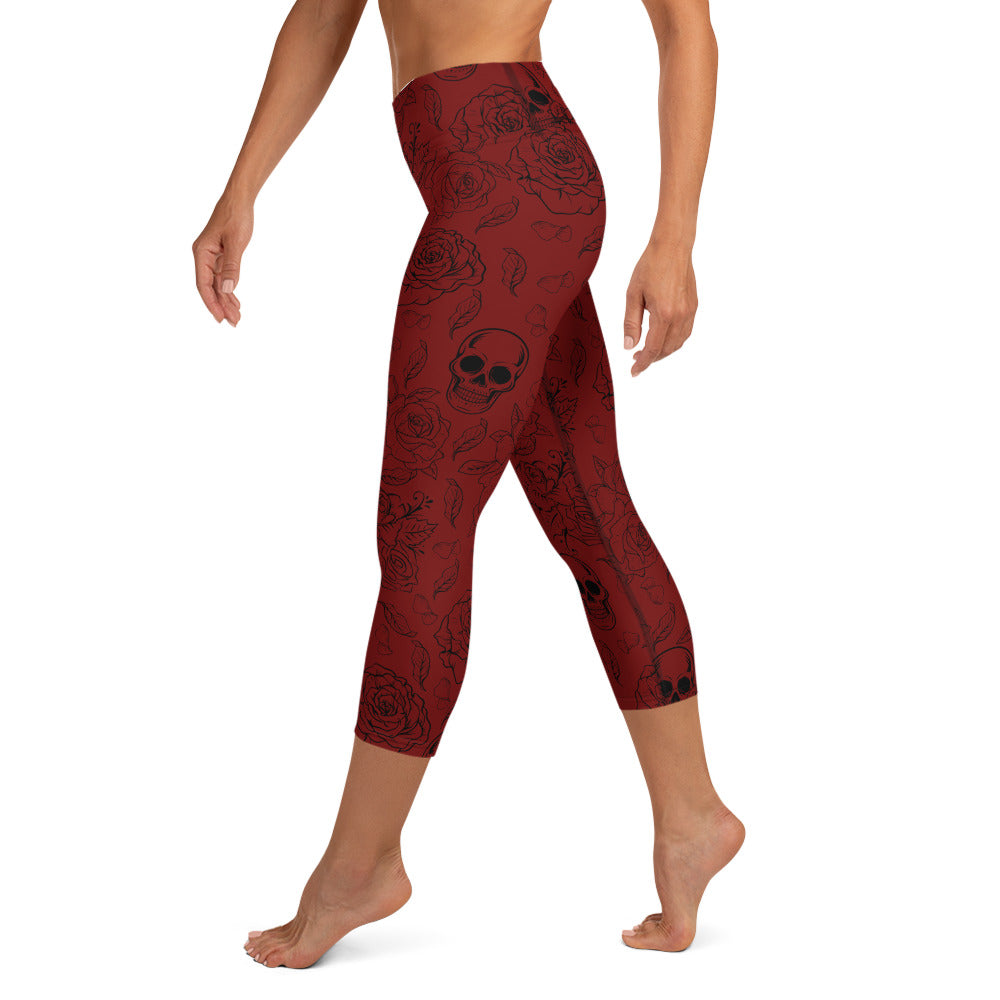 Bella Yoga Capris - Poison