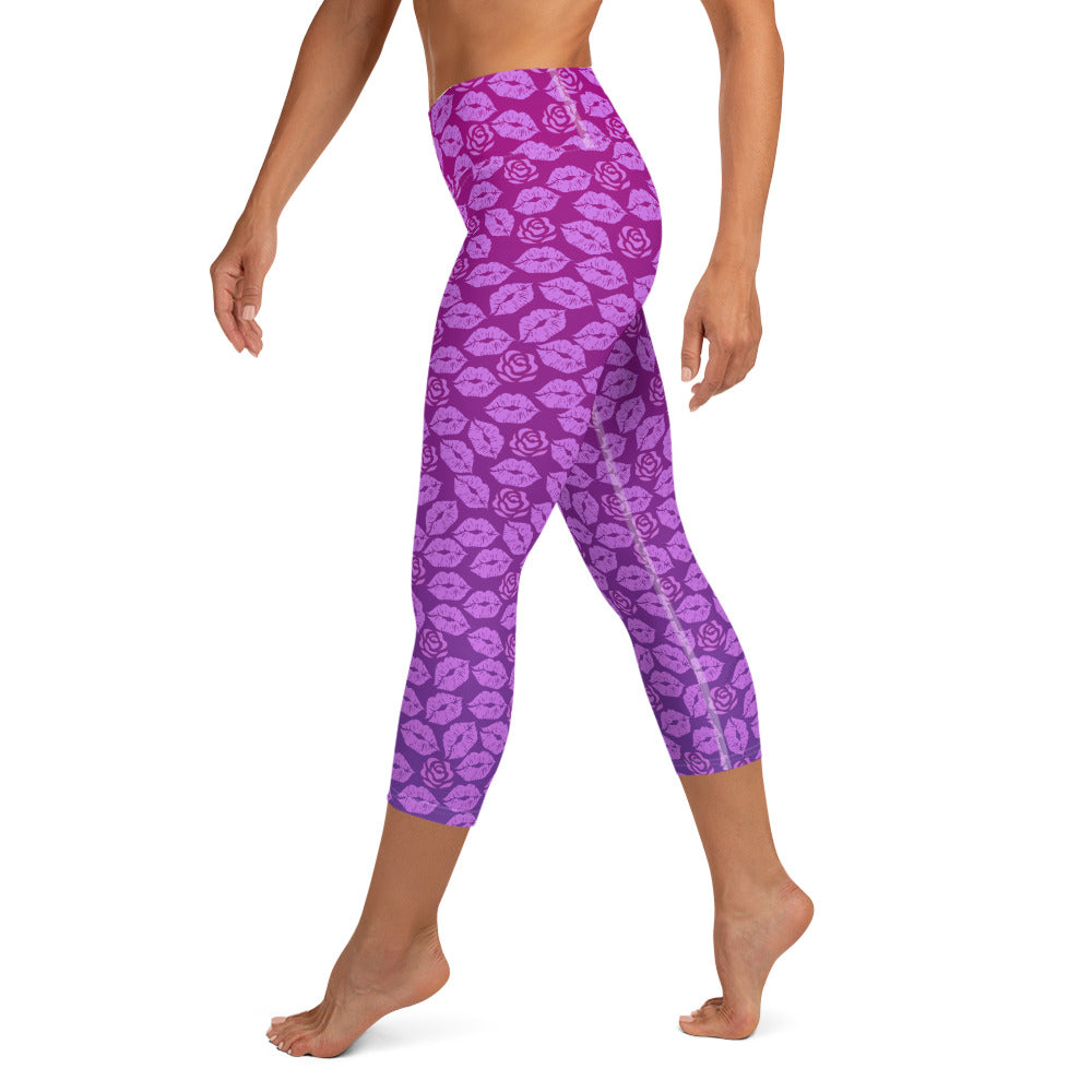 Maria Yoga Capris - Orchid