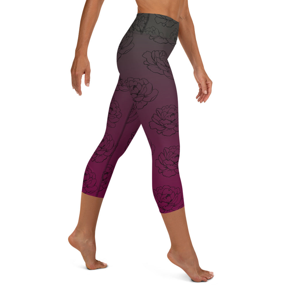 Adelaide Yoga Capris - Midnight