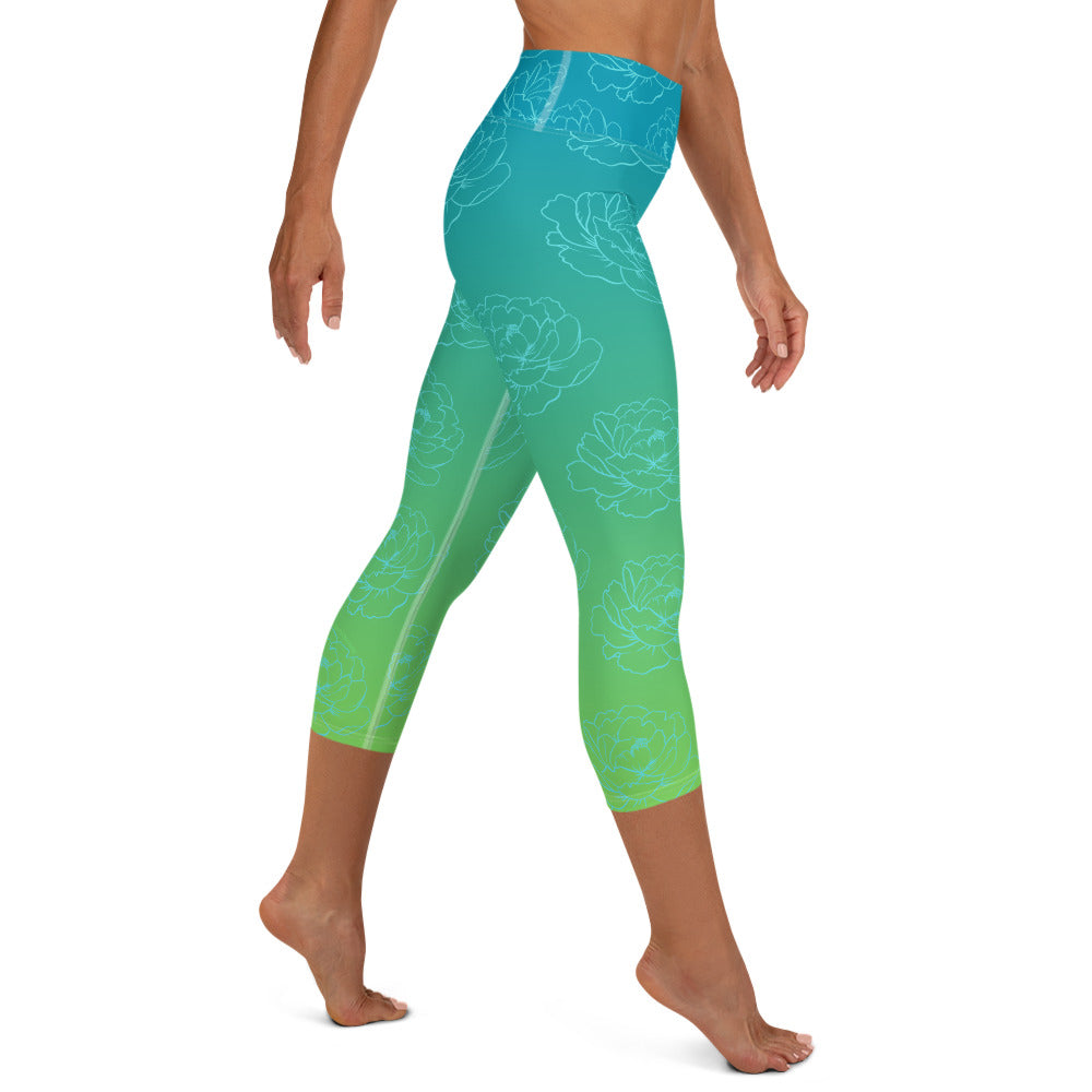 Adelaide Yoga Capris - Reef