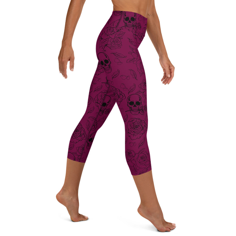 Bella Yoga Capris - Romance