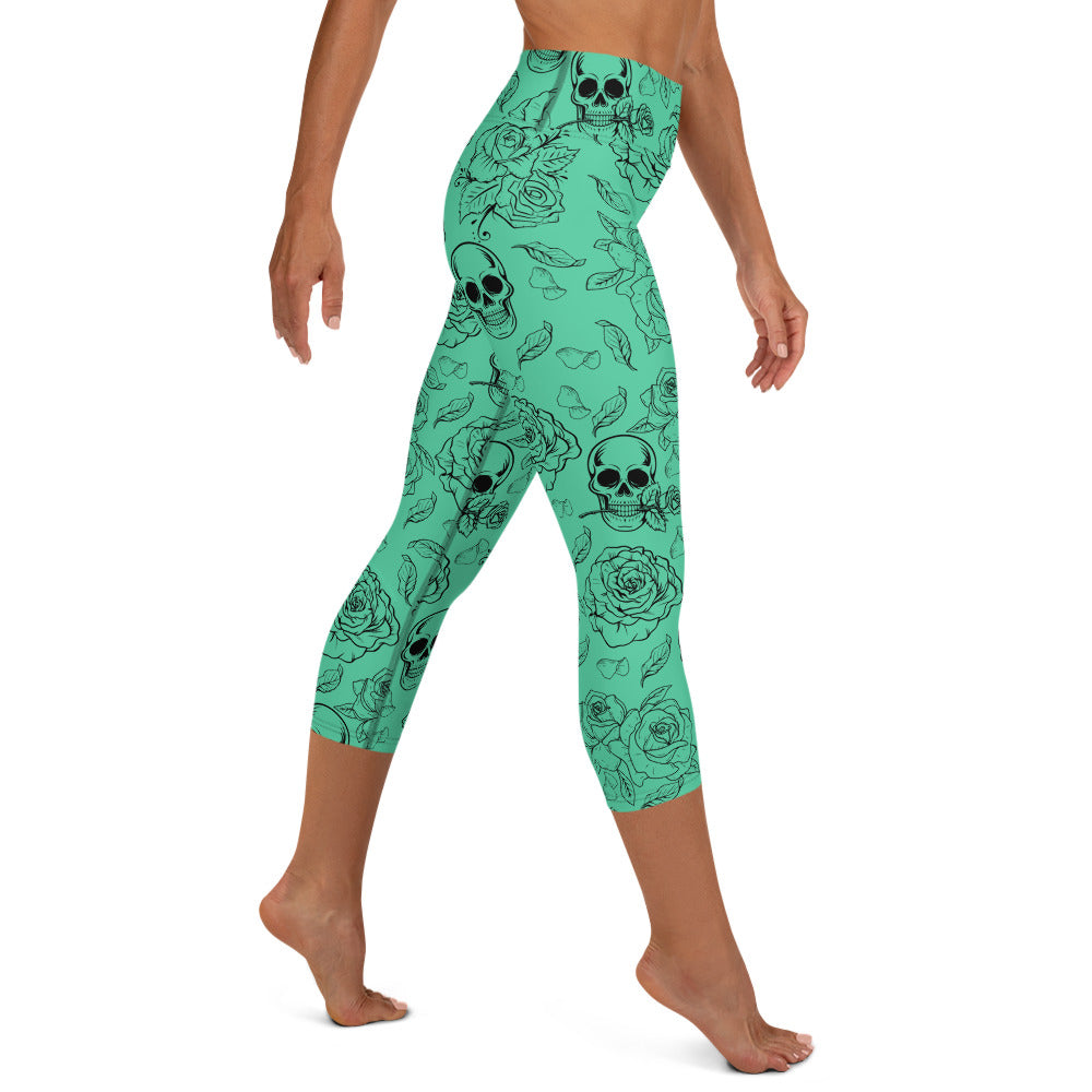 Bella Yoga Capris - Seafoam