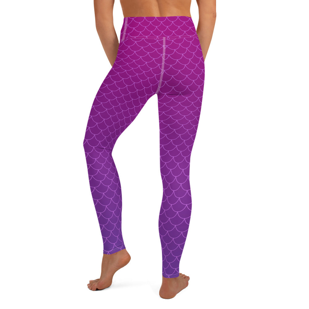 Ariel Yoga Leggings - Orchid