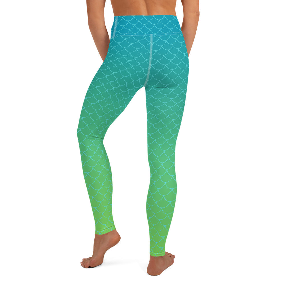 Ariel Yoga Leggings - Reef