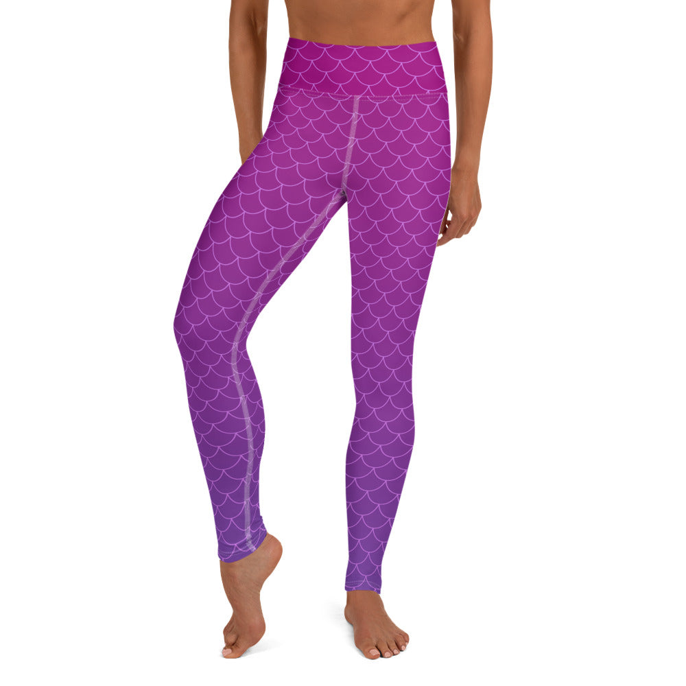 Ariel Yoga Leggings - Orchid