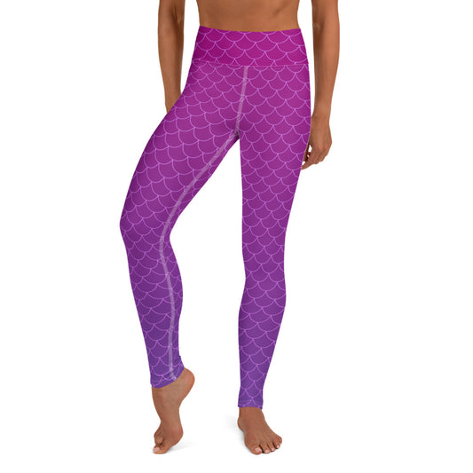 Ariel Yoga Leggings - Orchid