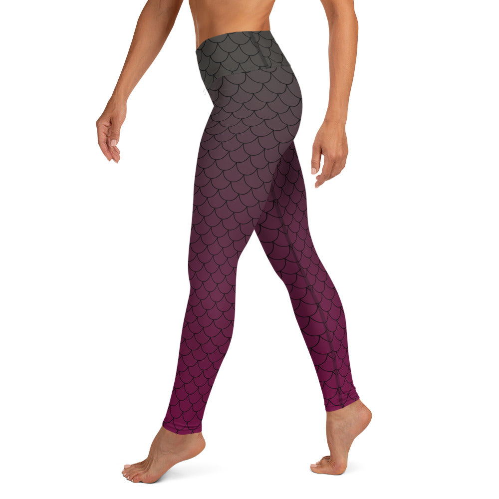 Ariel Yoga Leggings - Midnight