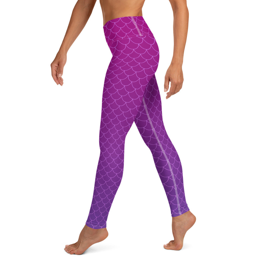 Ariel Yoga Leggings - Orchid