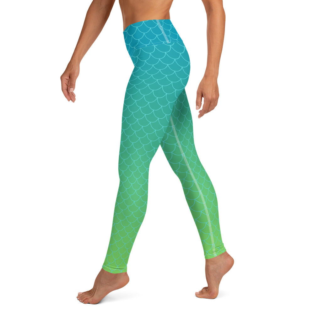 Ariel Yoga Leggings - Reef