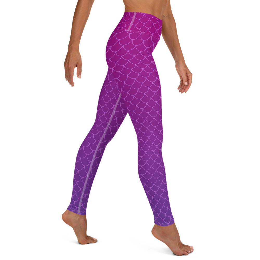 Ariel Yoga Leggings - Orchid