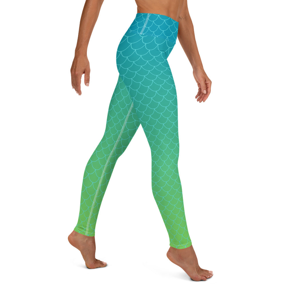 Ariel Yoga Leggings - Reef