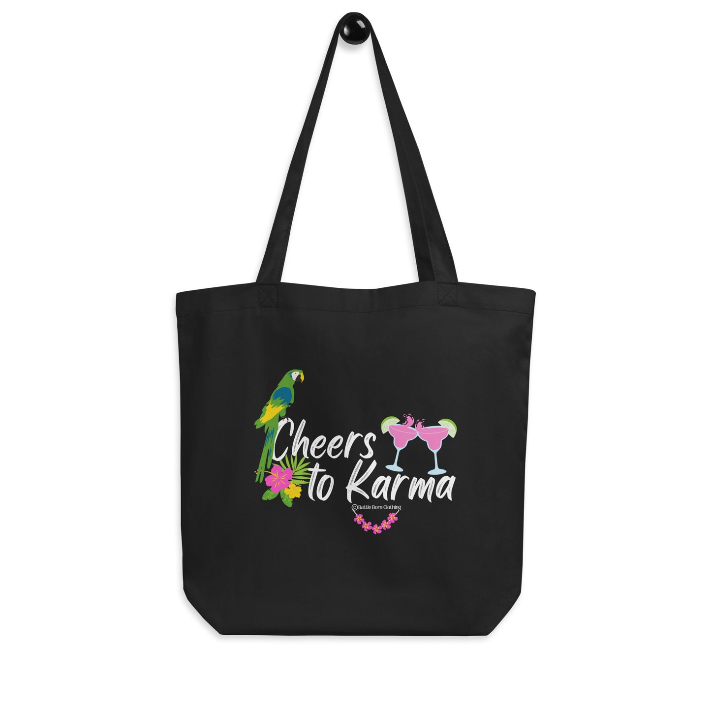 Cheers to Karma Eco Tote Bag