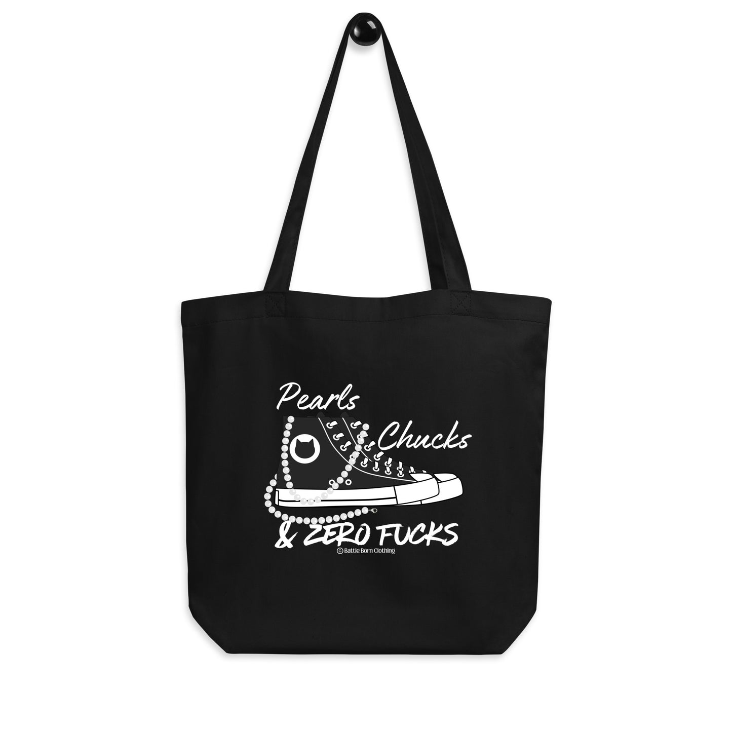 Pearls & Chucks Eco Tote Bag