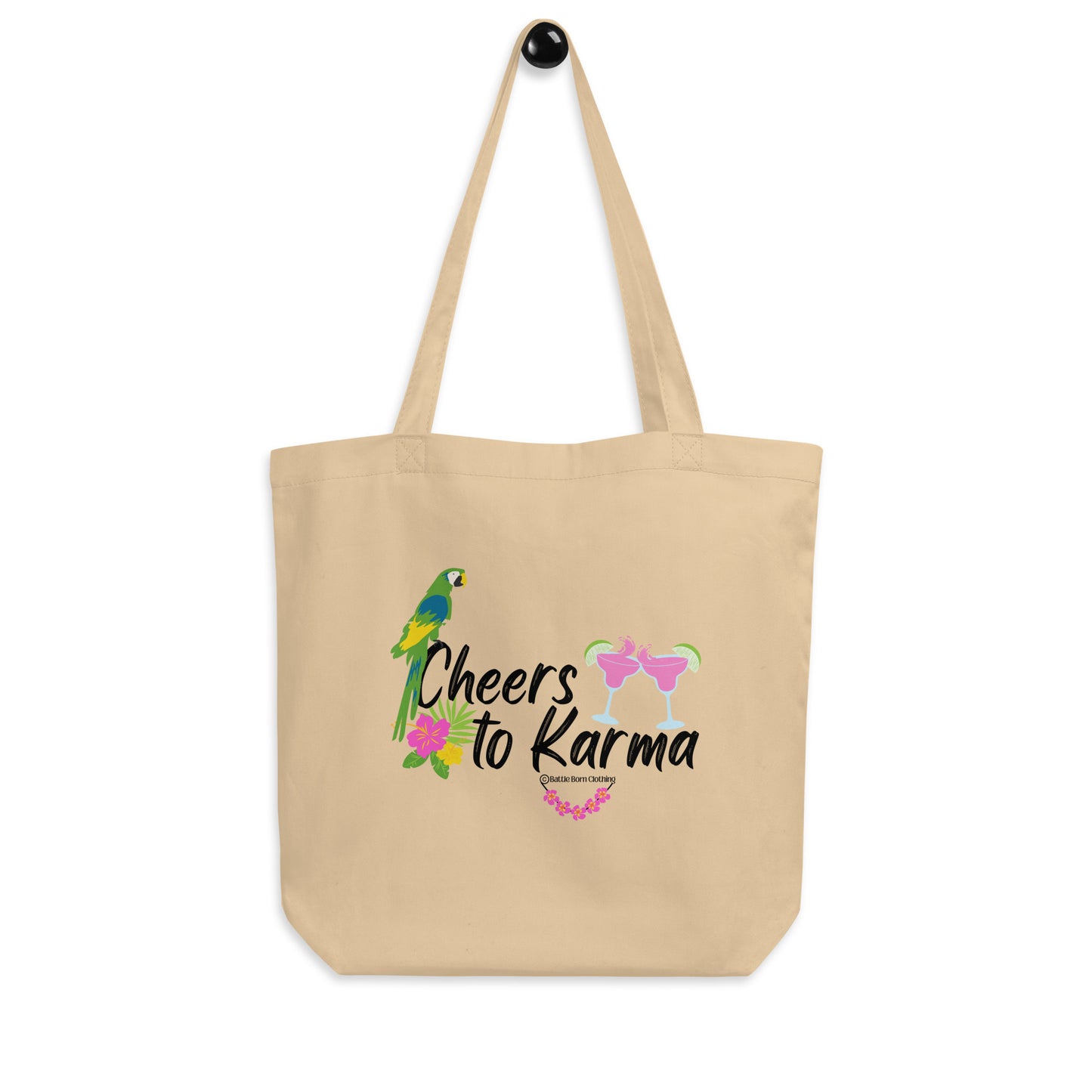 Cheers to Karma Eco Tote Bag