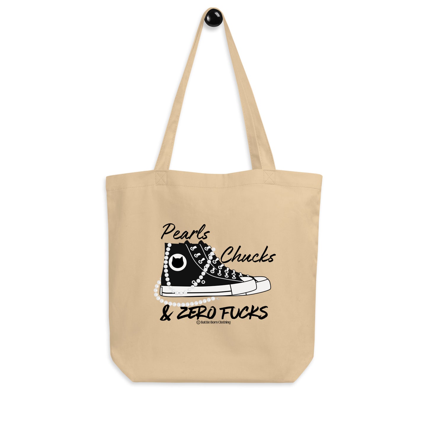 Pearls & Chucks Eco Tote Bag