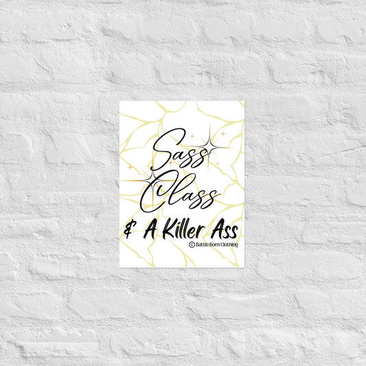 Sass & Class Poster