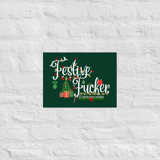 Festive Fucker Poster