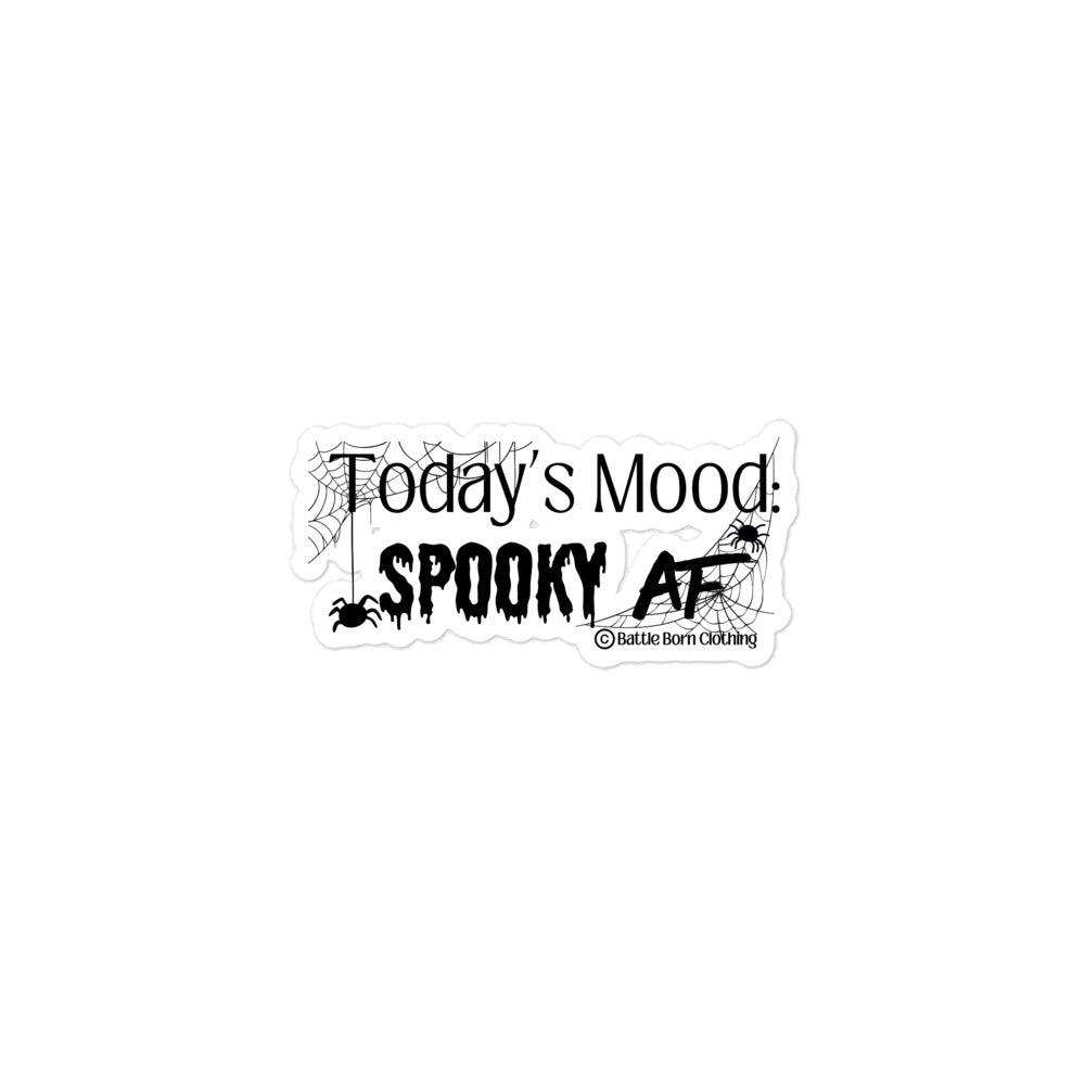 Spooky AF sticker