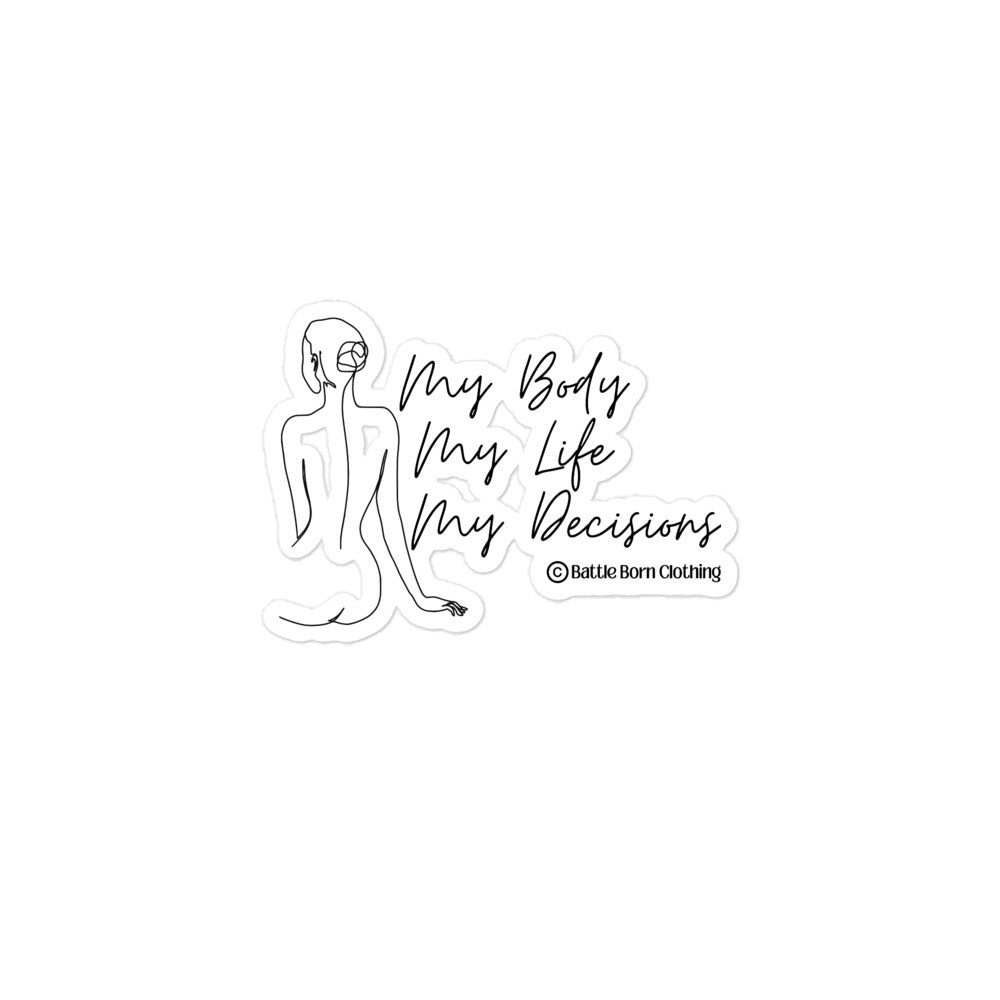 My Body sticker