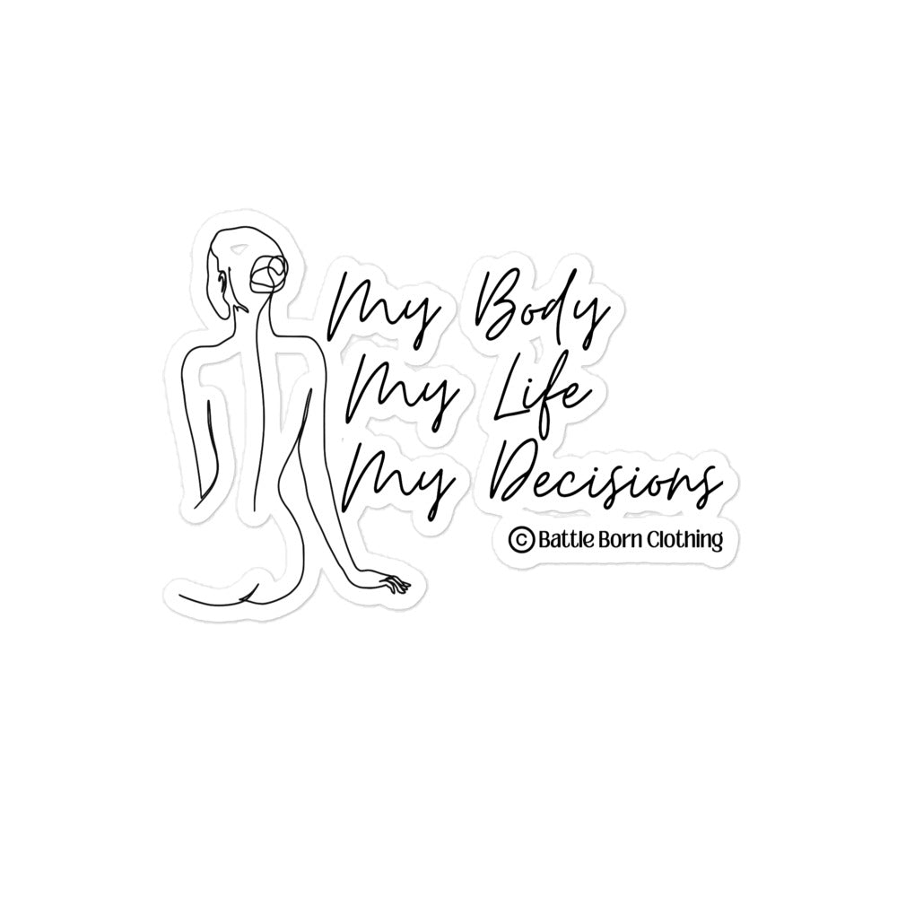 My Body sticker