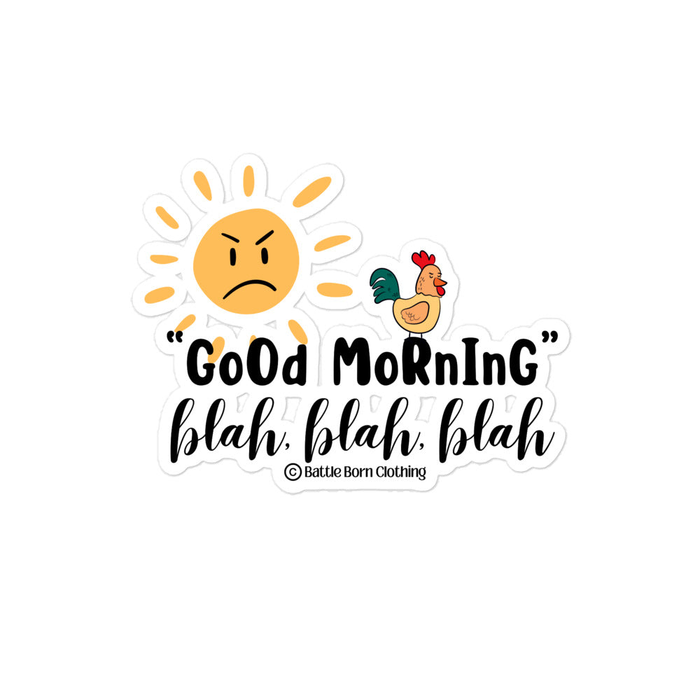 GoOd MoRnInG sticker