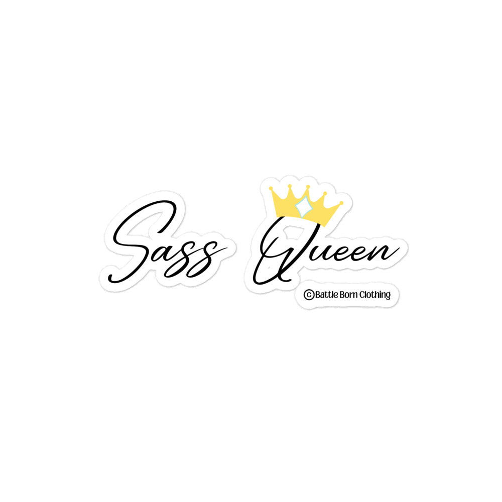 Sass Queen sticker