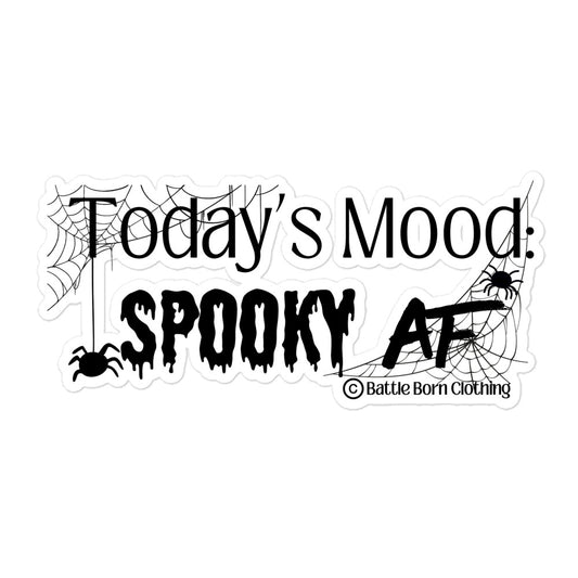 Spooky AF sticker