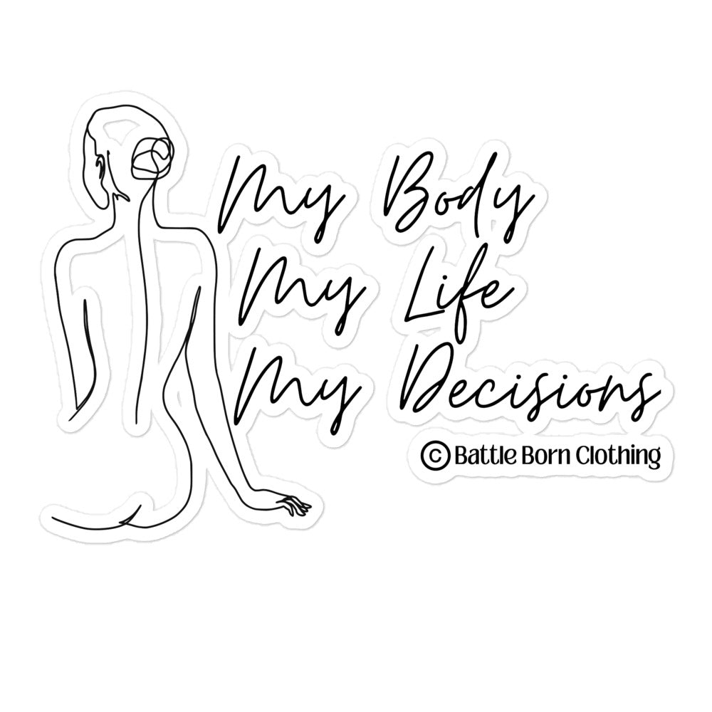 My Body sticker