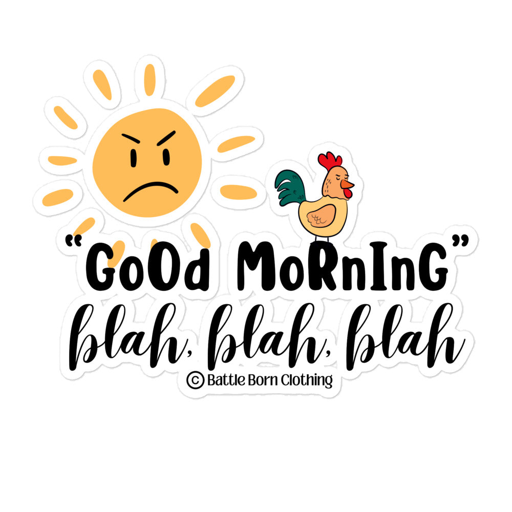 GoOd MoRnInG sticker