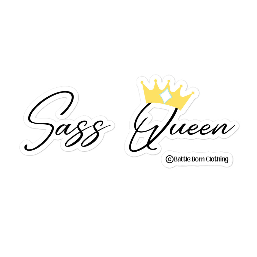 Sass Queen sticker