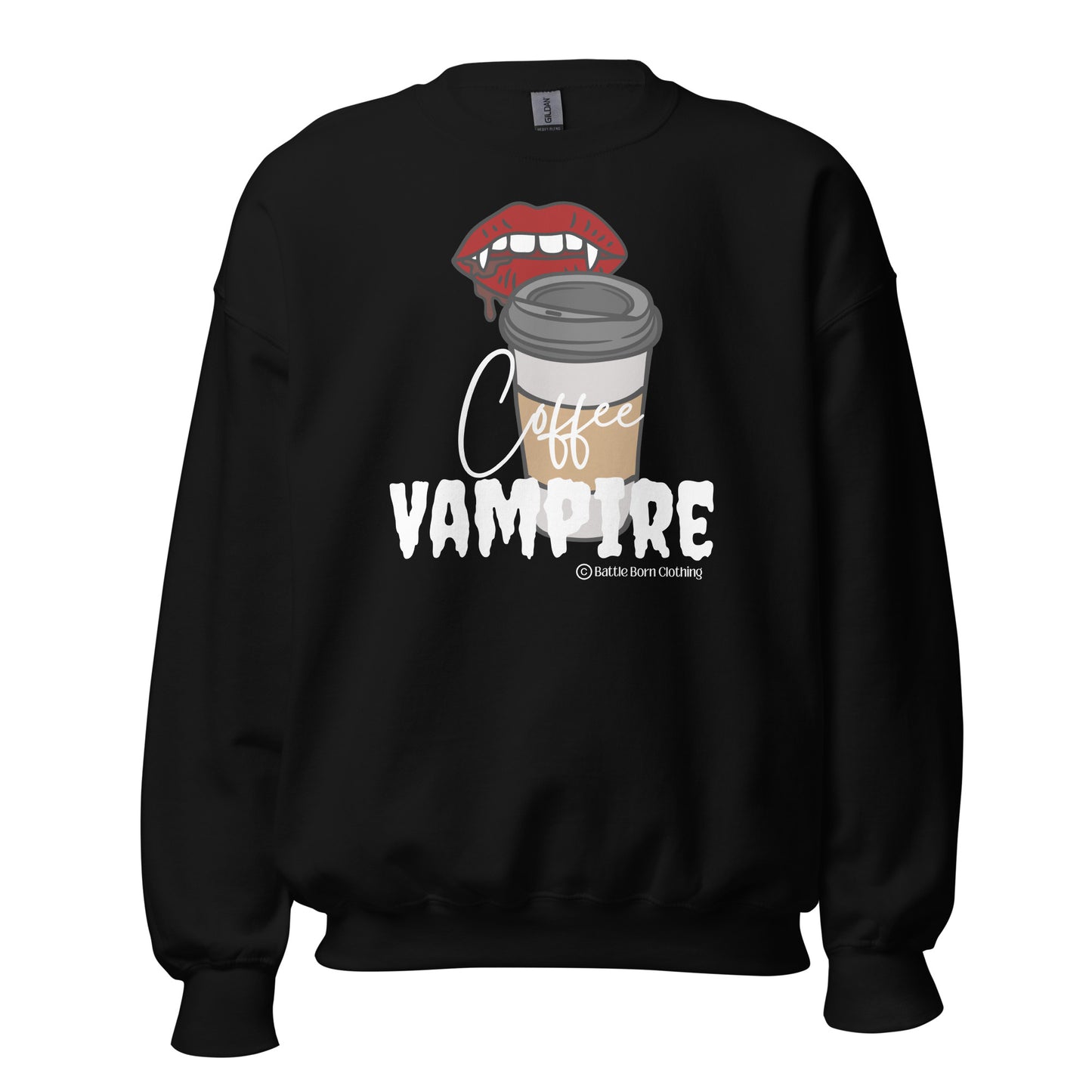 Coffee Vampire Unisex Sweatshirt