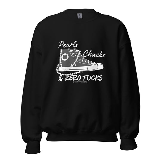 Pearls & Chucks Unisex Sweatshirt