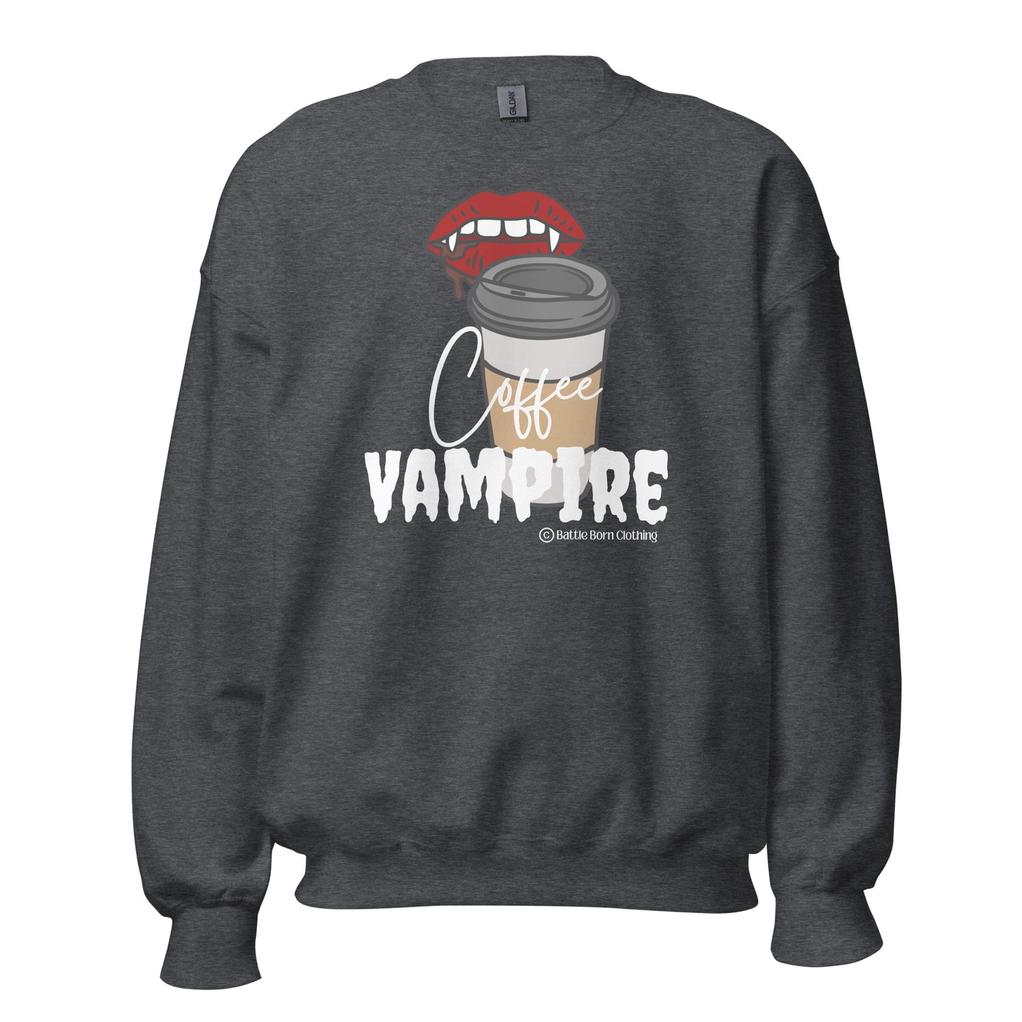 Coffee Vampire Unisex Sweatshirt