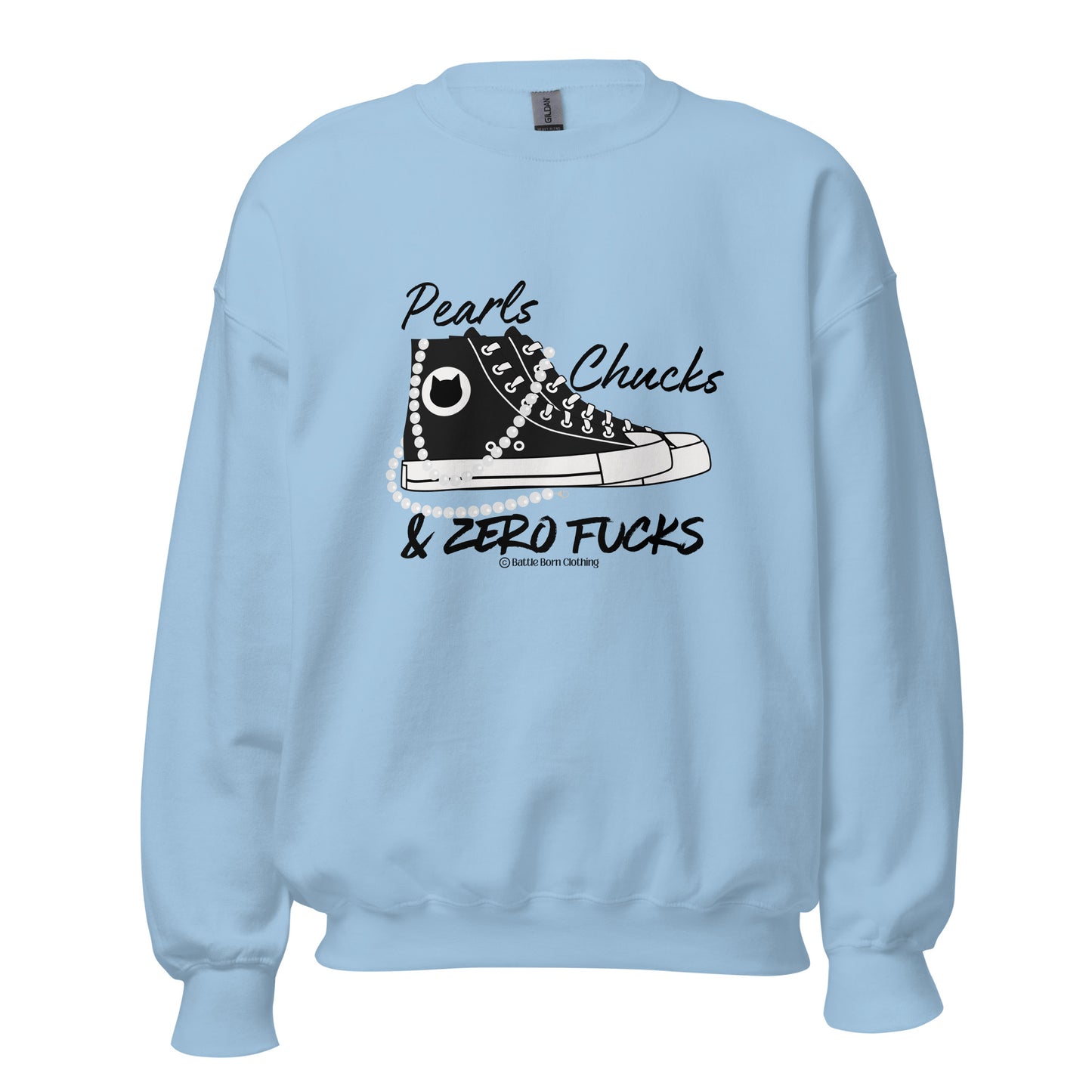 Pearls & Chucks Unisex Sweatshirt