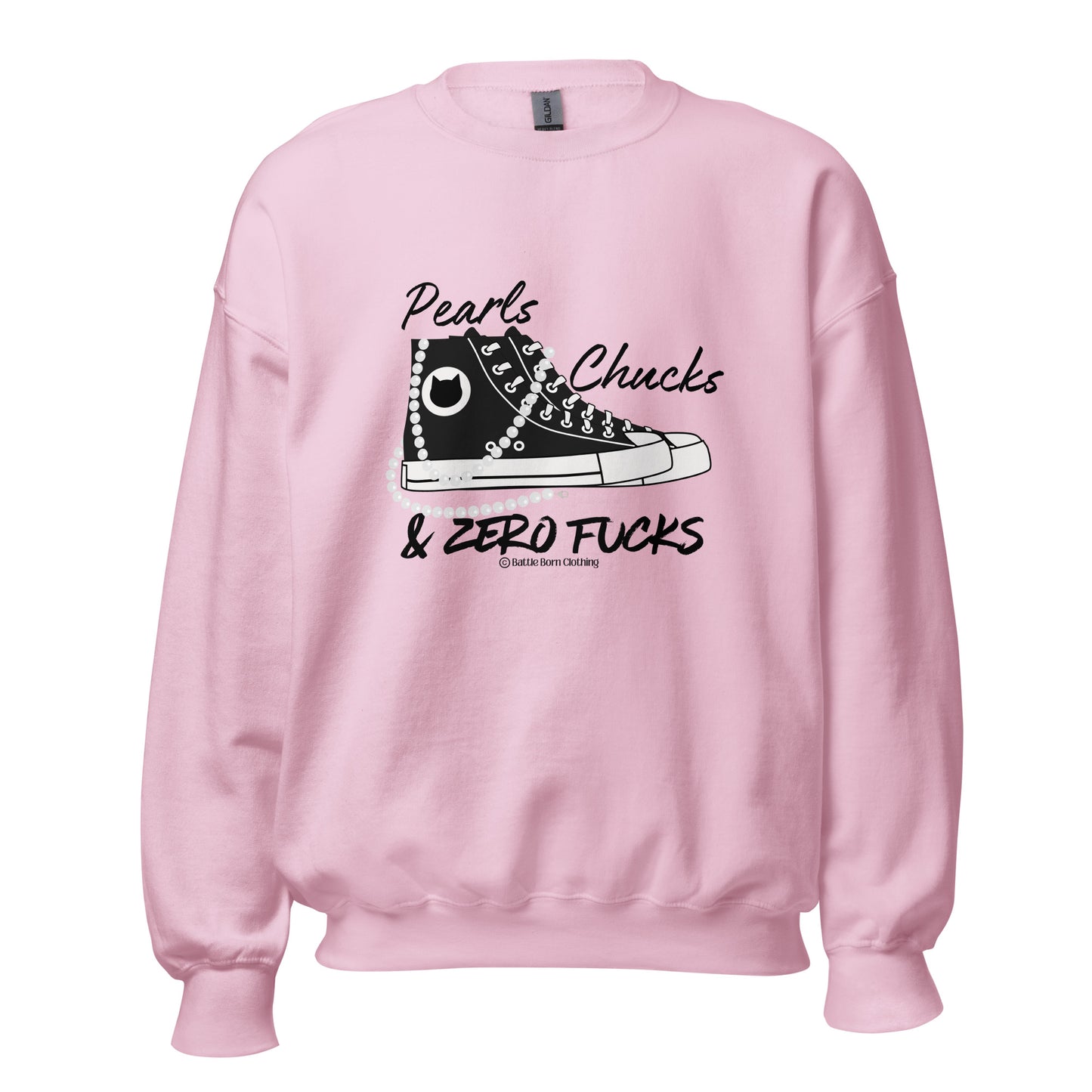 Pearls & Chucks Unisex Sweatshirt