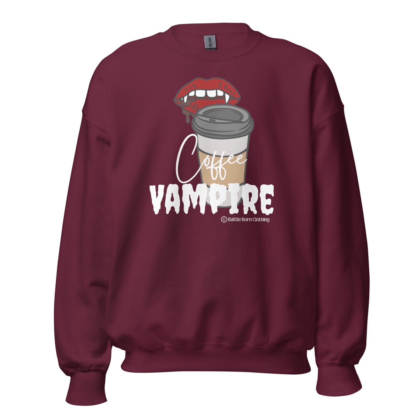 Coffee Vampire Unisex Sweatshirt