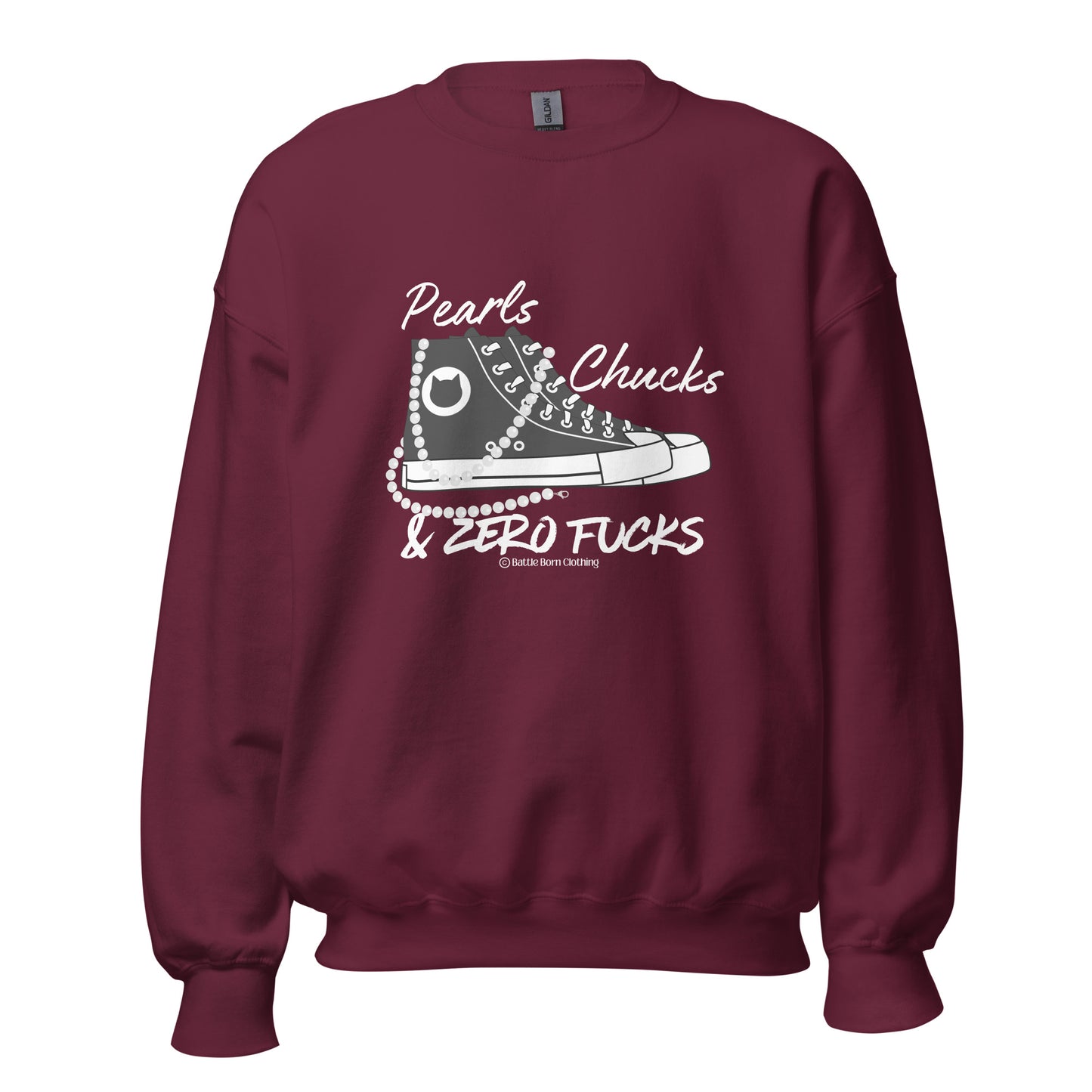 Pearls & Chucks Unisex Sweatshirt