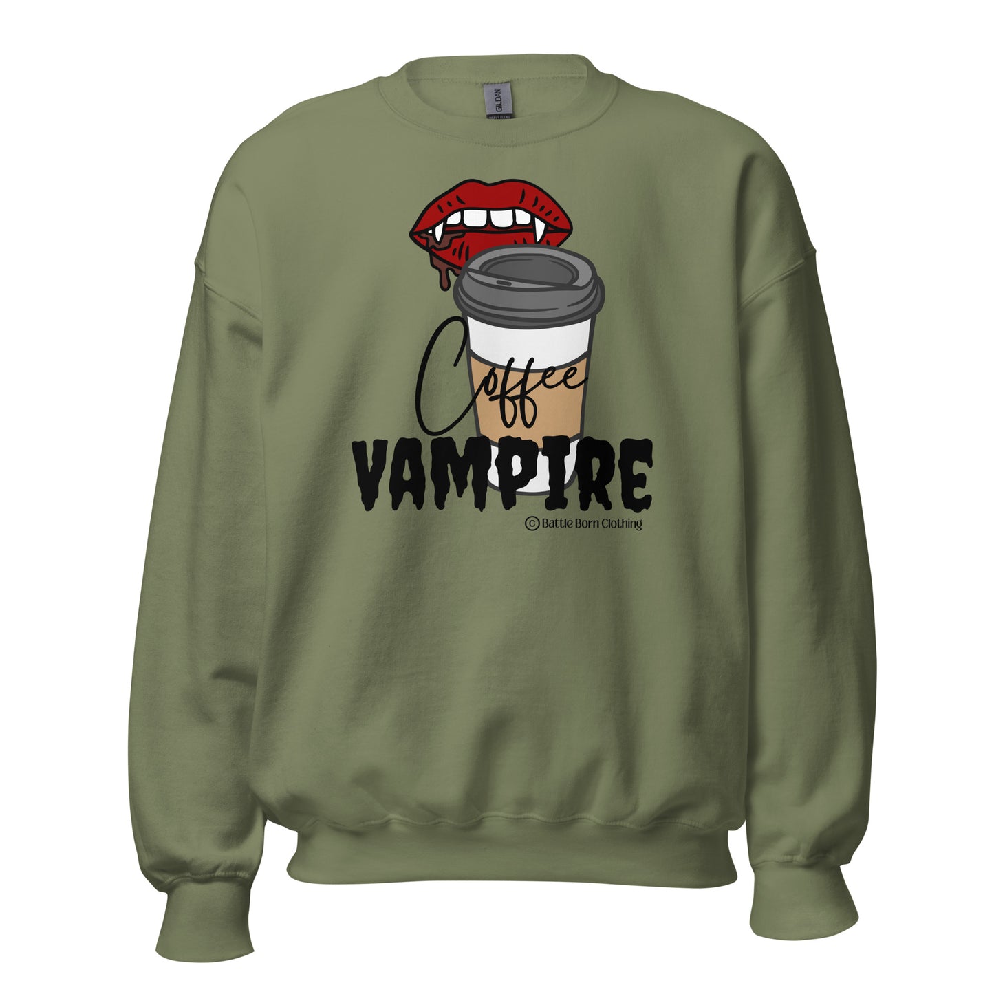 Coffee Vampire Unisex Sweatshirt