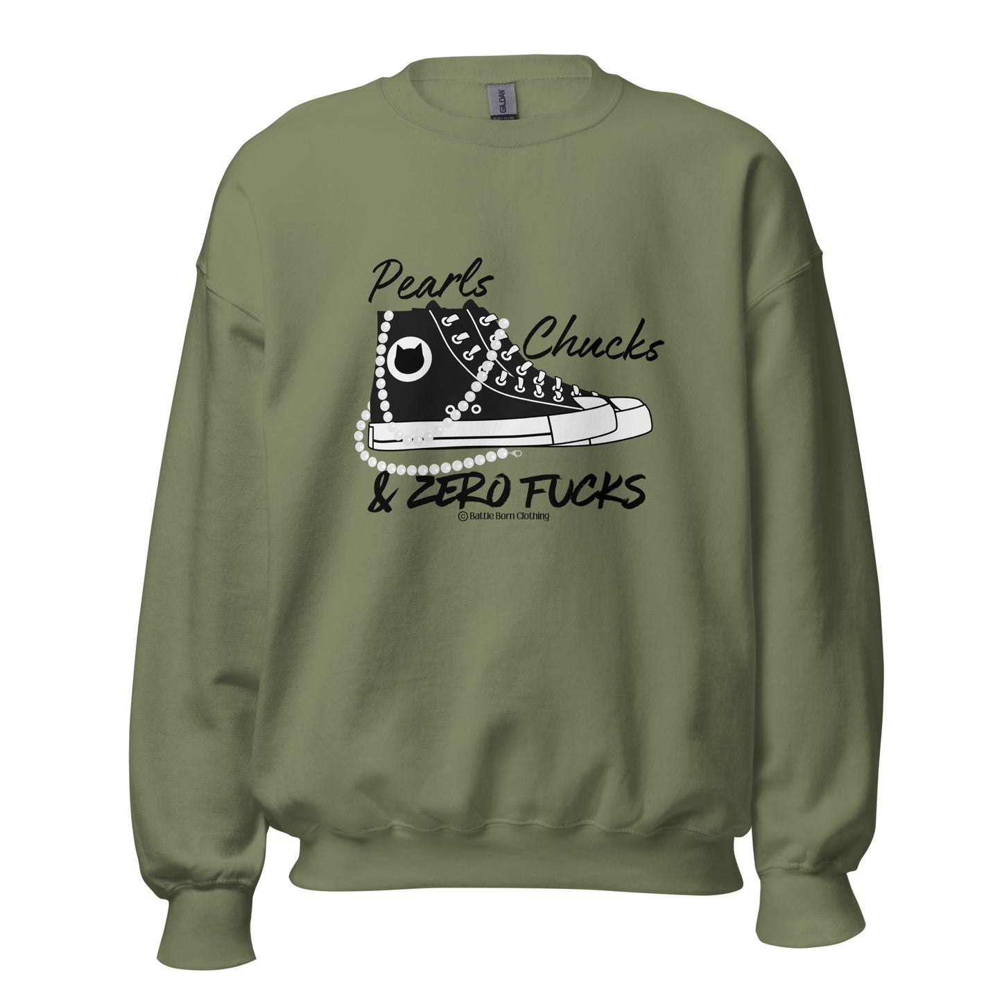 Pearls & Chucks Unisex Sweatshirt