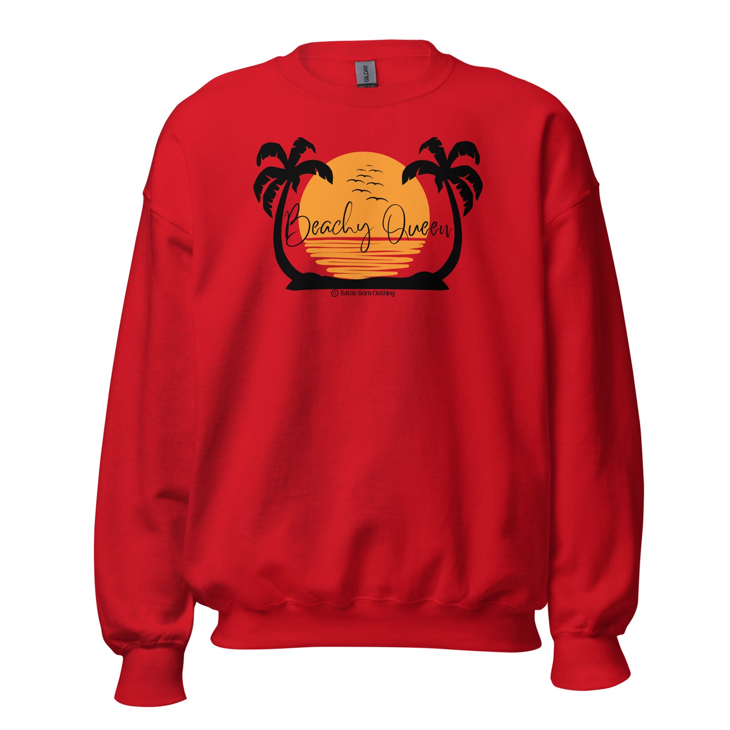 Beachy Queen Unisex Sweatshirt