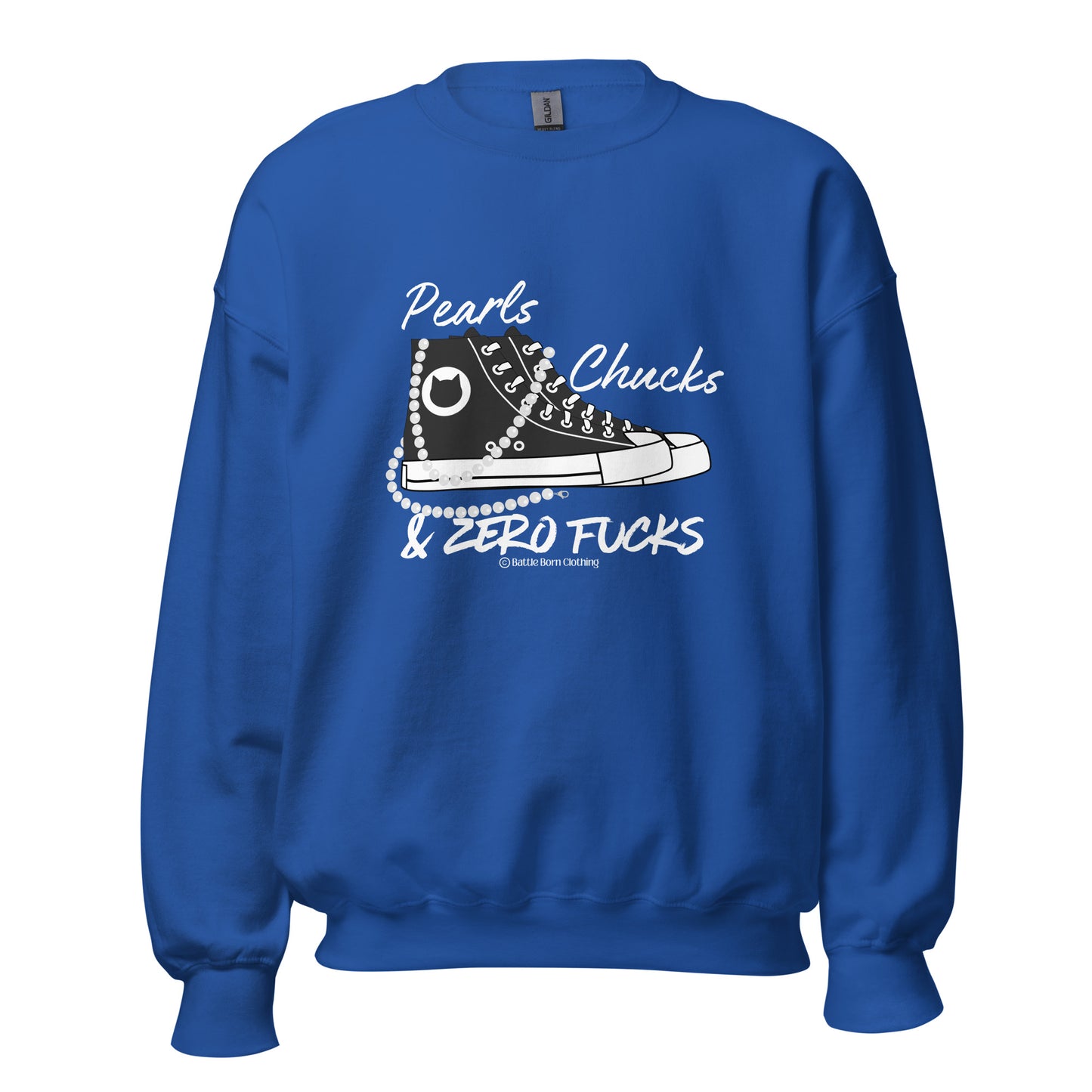 Pearls & Chucks Unisex Sweatshirt